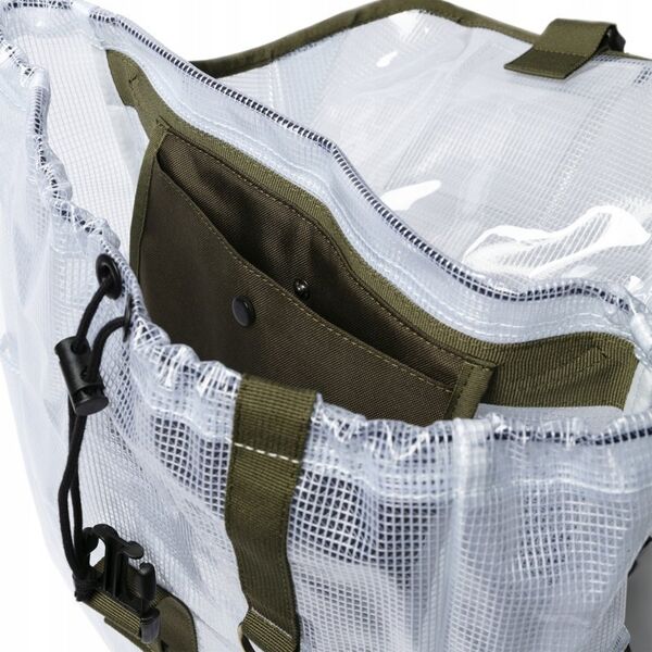 Plecak turystyczny Polaroid Polaroid Ripstop Backpack Clear