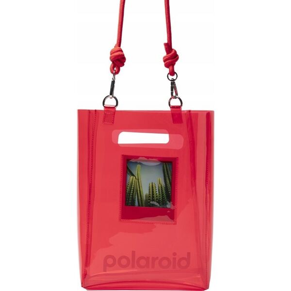 Torba Polaroid Polaroid TPU Bucket Bag Red