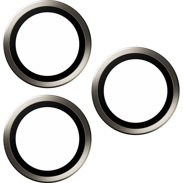 PanzerGlass PanzerGlass Hoops iPhone 15 Pro, Pro Max Natural Titanium