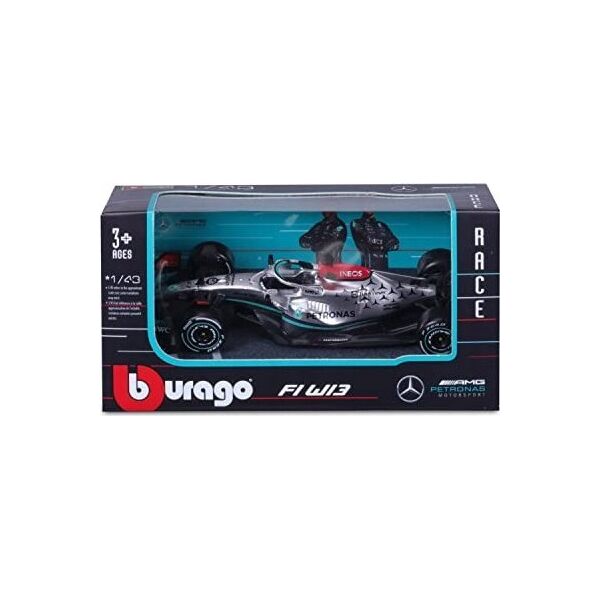 Bburago Bolid F1 Mercedes-AMG W13 E Russel 1:43 BBURAGO