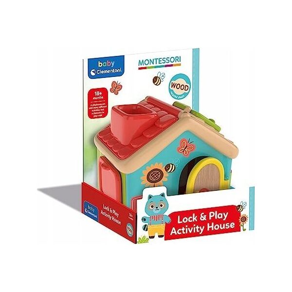Clementoni TOY EDUCATIONAL LOCK/PLAY ACTIVITY HOUSE