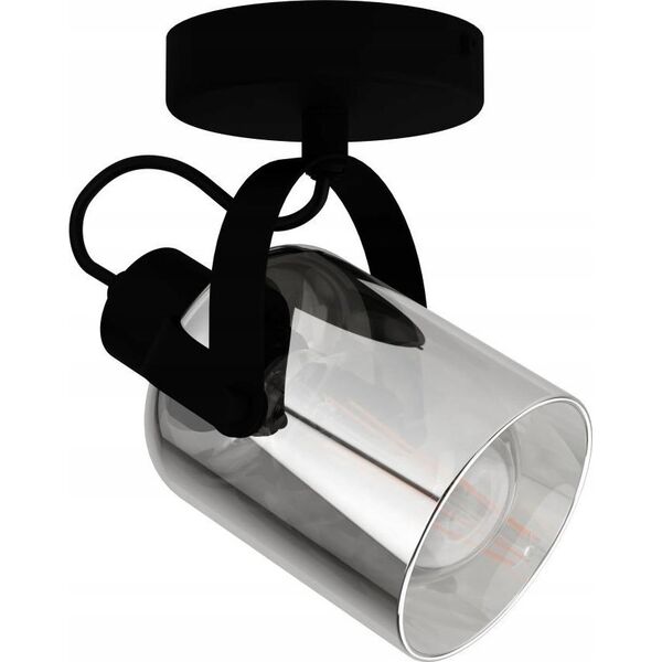 EGLO SPOT LIGHT BERREGAS E27 BLACK/CHROME
