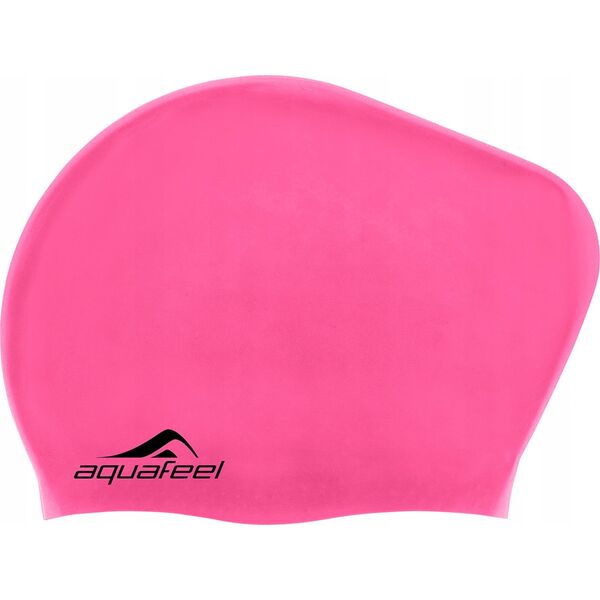 Aquafeel Swimming cap silicone AQUAFEEL 30404 43 purple long hair
