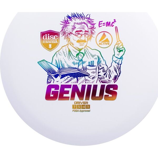 Discmania Discgolf DISCMANIA Fairway Driver GENIUS Active White 7/5/-4/1