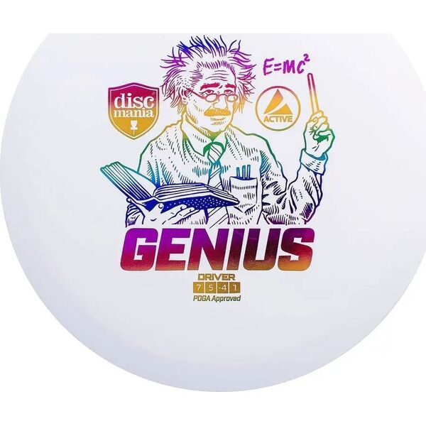 Discmania Discgolf DISCMANIA Fairway Driver GENIUS Active White 7/5/-4/1