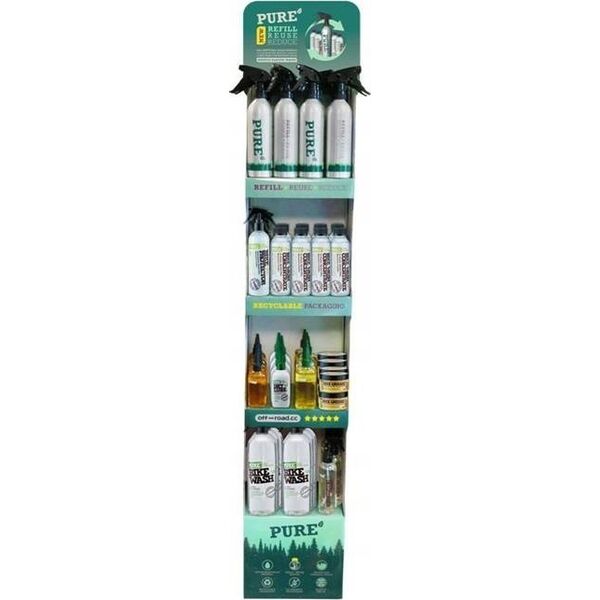 Weldtite Stand sklepowy WELDTITE PURE SHOP STAND STOCK, Zestaw 70szt. produktów WELDTITE PURE (DWZ)