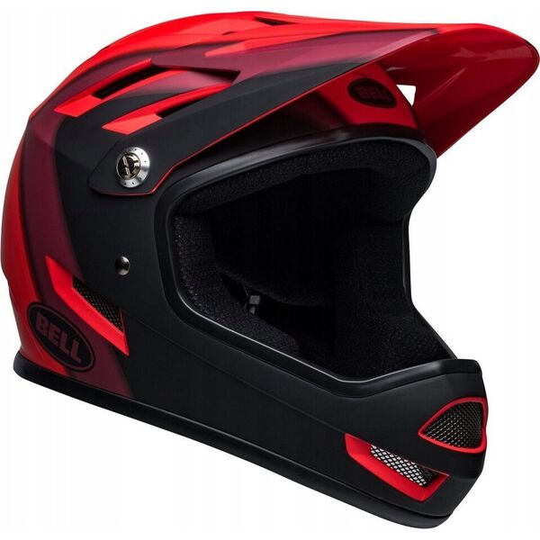 Bell Kask full face BELL SANCTION presences matte red black roz. XS (48-51 cm) (NEW)