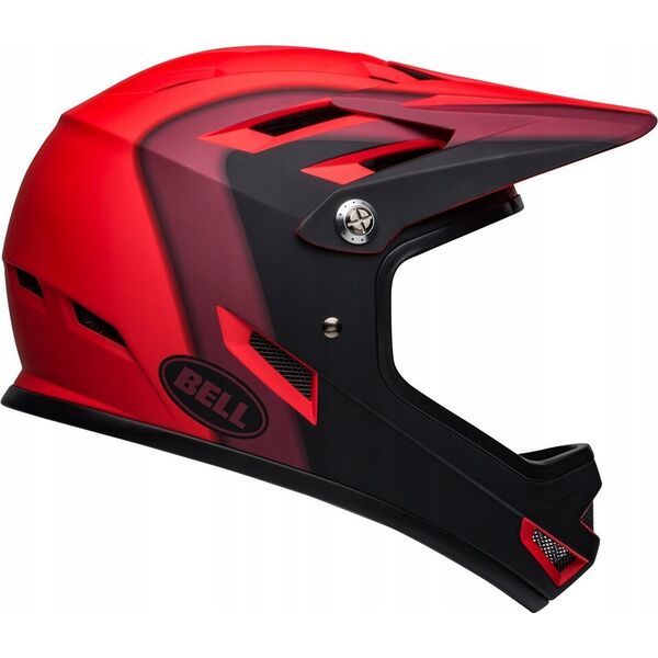 Bell Kask full face BELL SANCTION presences matte red black roz. XS (48-51 cm) (NEW)