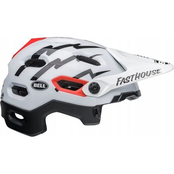 Bell Kask full face BELL SUPER DH MIPS SPHERICAL fasthouse matte gloss black white roz. L (58–62 cm) (NEW)