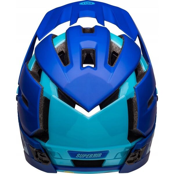 Bell Kask full face BELL SUPER AIR R MIPS SPHERICAL matte gloss blues roz. L (59-63 cm)