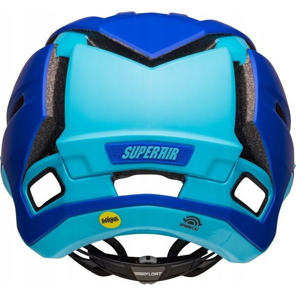 Bell Kask full face BELL SUPER AIR R MIPS SPHERICAL matte gloss blues roz. L (59-63 cm)