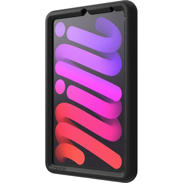 Pokrowiec Compulocks Compulocks Rugged Edge Case for iPad Mini 8.3" - Stossstange fur Tablet - widerstandsfahig - Gummi - Schwarz - fur Apple iPad mini (6. Generation)