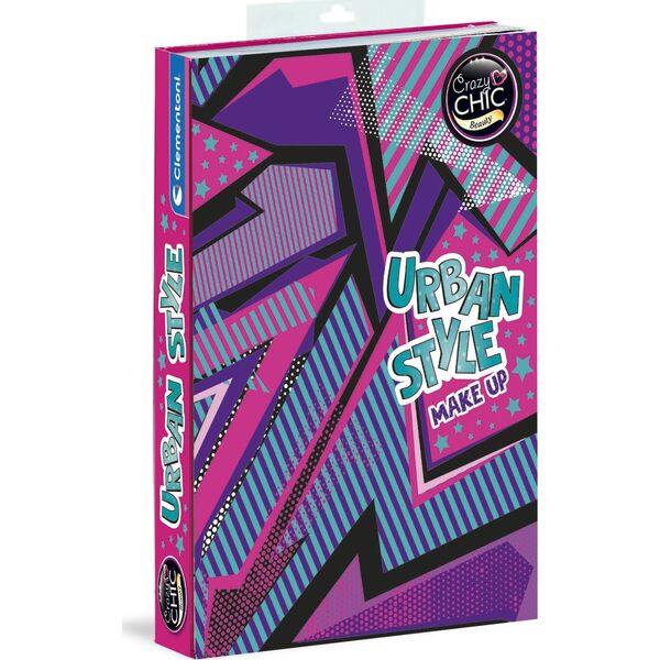 Clementoni Vaikiškas kosmetikos rinkinys Clementoni Crazy Chic Urban Style Make up
