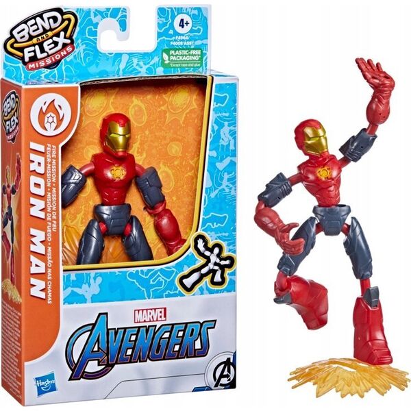 Figurka Avengers AVENGERS Figure Bend and Flex, 15 cm