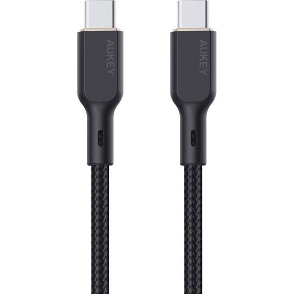 Kabel USB Aukey USB-C - USB-C 1 m Czarny (CB-KCC101)