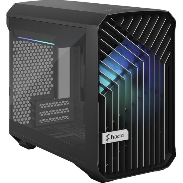 Obudowa Fractal Design Torrent Nano RGB Czarna TG Light Tint (FD-C-TOR1N-02)