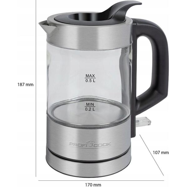 Czajnik ProfiCook CZAJNIK PROFICOOK PC-WKS 1228 G