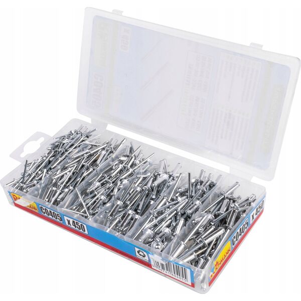 Corona Aluminum rivet compl. 450 pcs.