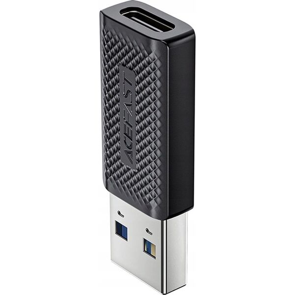Προσαρμογέας Acefast USB Προσαρμογέας Acefast J2 USB-C 3.0 (Γυναίκα) σε USB-A 3.0 (Άνδρας) 5Gb/s - Μαύρο 14206896 6974316283003