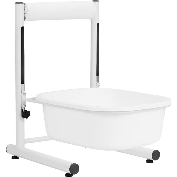 Activeshop Brodzik do pedicure z regulowaną wysokością biały