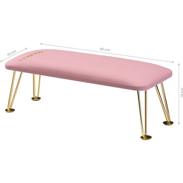 Activeshop Podpórka do manicure MOMO 6-M złota różowa