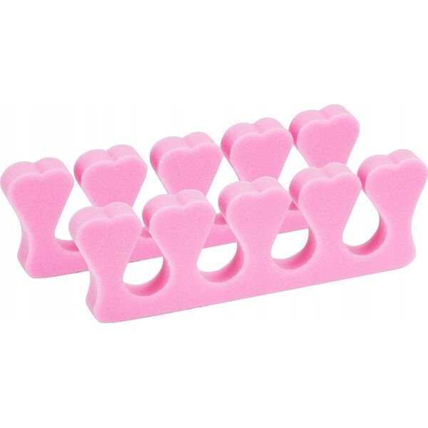 Activeshop Separatory piankowe do pedicure 100 szt. różowe