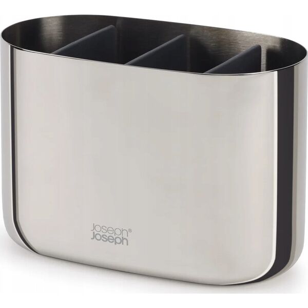 Joseph Joseph Joseph Joseph EasyStore Luxe Large Toothbrush Caddy St. Steel