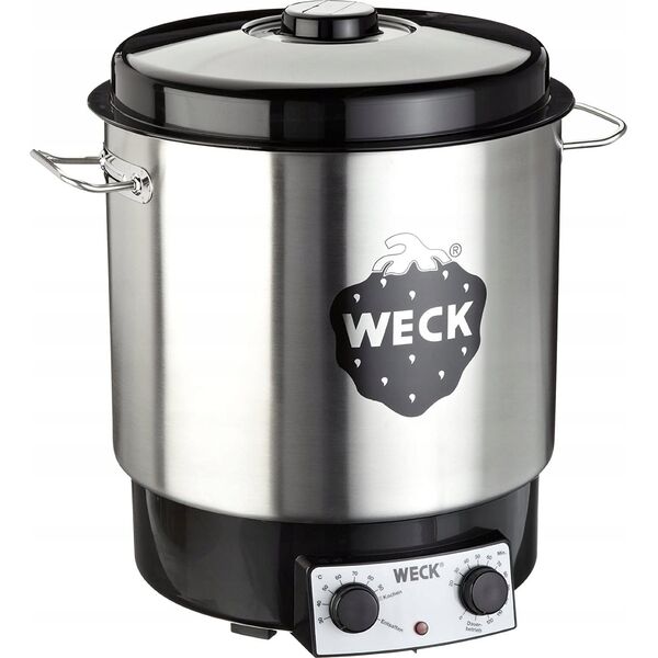 Jata WECK Preserving Cooker Stainless Steel with Clock