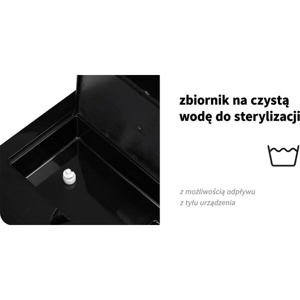 Activeshop Lafomed autoklaw LFSS03AA LCD 3 L kl. B medyczna czarny