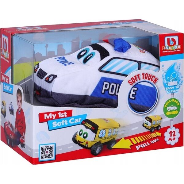 Bburago BB JUNIOR soft police car My 1st, 16-89053