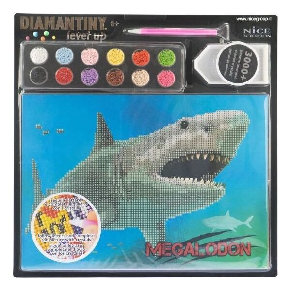 Russell Mozaika diamentowa Level Up - Megalodon