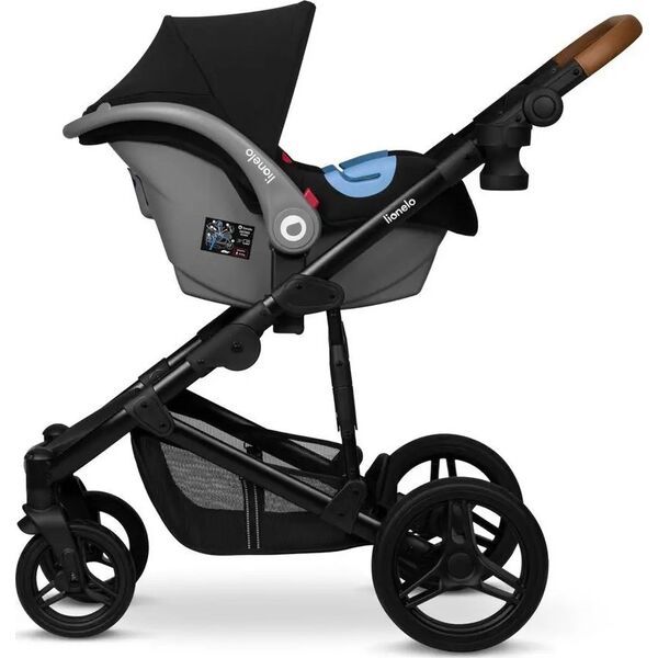 Wózek Lionelo Universalus vežimėlis Lionelo Mari Tour 3in1, black onyx