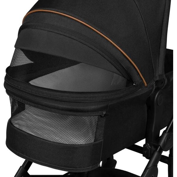 Wózek Lionelo Universalus vežimėlis Lionelo Mari Tour 3in1, black onyx