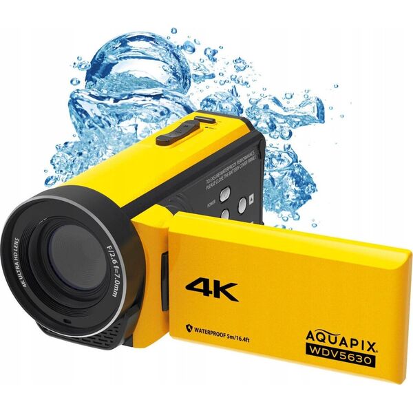 Aparat cyfrowy EasyPix Easypix Aquapix WDV5630 Yellow