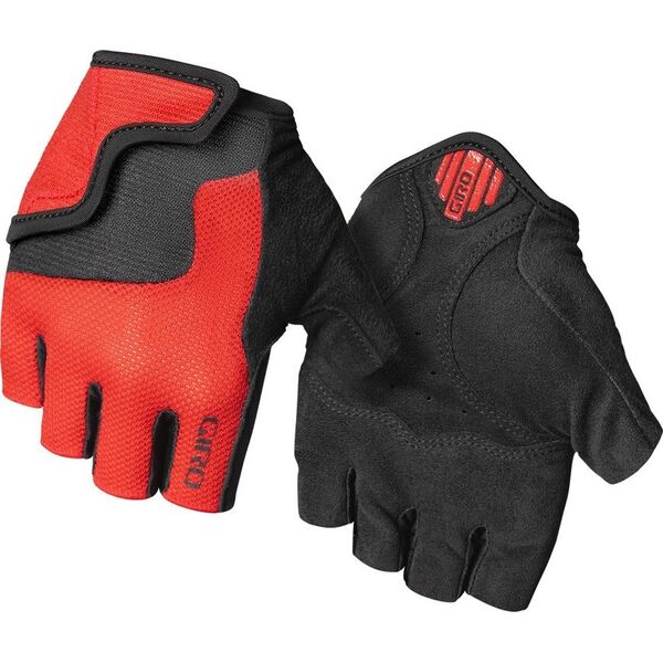 Giro Rękawiczki juniorskie GIRO BRAVO JR krótki palec bright red roz. M (obwód dłoni 152-162 mm / dł. dłoni 160-165 mm) (NEW)