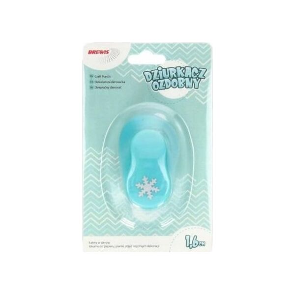 DP Craft Dziurkacz ozdobny - Płatek ¶niegu 1,6cm MIX