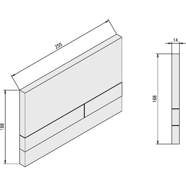 KAN-therm JOMOTech ZEST.WC H=1120 EXCLUSIVE 2.0 CZARNY MAT