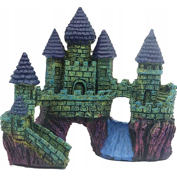 Aqua Nova AQUA NOVA OZDOBA ZAMEK PIĘĆ WIEŻ          15x8x13,5cm