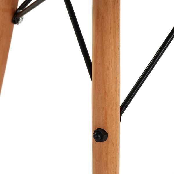 Activeshop 4Rico Krzesło skandynawskie QS-185 eco skóra białe