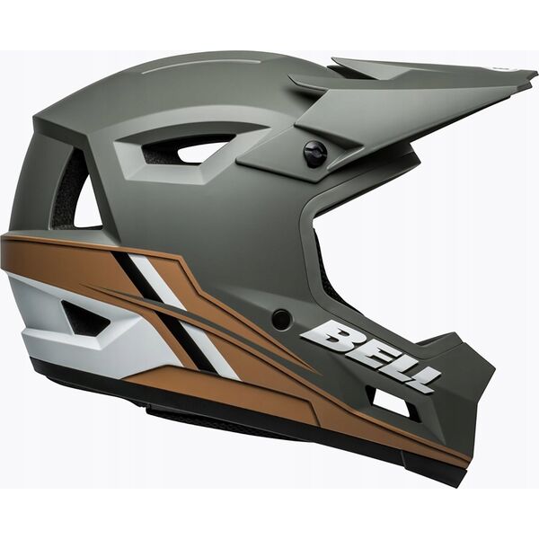 Bell Kask full face BELL SANCTION 2 DLX MIPS alpine matte dark gray tan roz. L (57-59 cm) (NEW 2024)