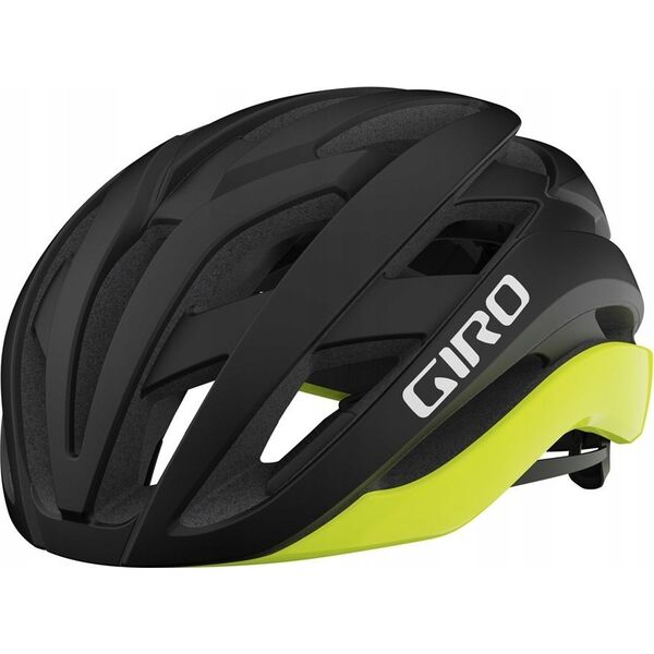 Giro Kask szosowy GIRO CIELO MIPS matte black highlight yellow roz. M (55-59 cm) (NEW 2024)