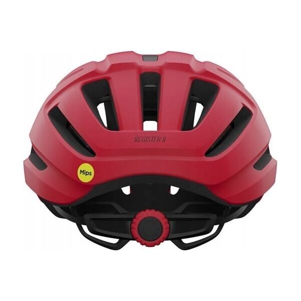 Giro Kask dziecięcy juniorski GIRO REGISTER II INTEGRATED MIPS matte bright red white roz. Uniwersalny (50-57 cm) (NEW 2024)