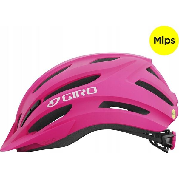 Giro Kask dziecięcy juniorski GIRO REGISTER II INTEGRATED MIPS matte bright pink roz. Uniwersalny (50-57 cm) (NEW 2024)