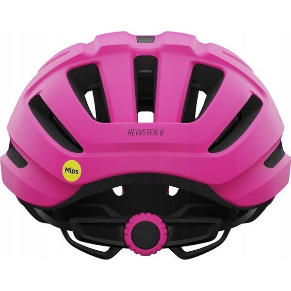 Giro Kask dziecięcy juniorski GIRO REGISTER II INTEGRATED MIPS matte bright pink roz. Uniwersalny (50-57 cm) (NEW 2024)