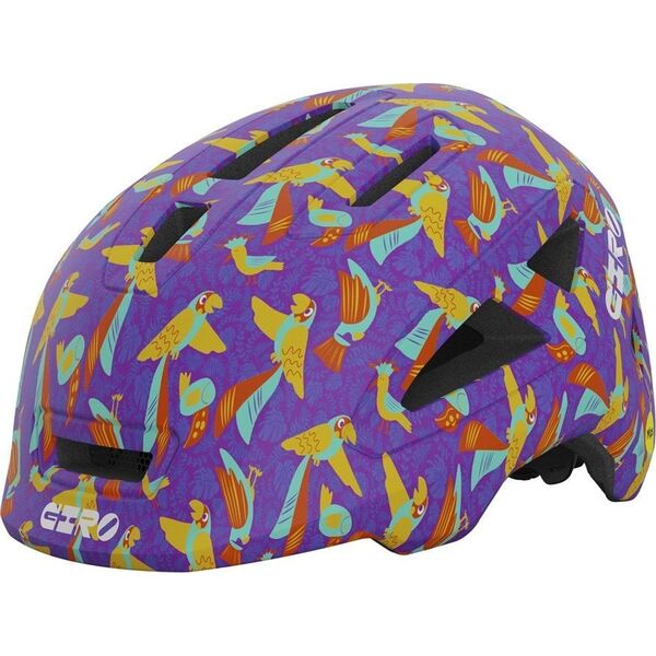 Giro Kask dziecięcy GIRO SCAMP II MIPS matte screaming teal bright pink roz. S (49-53 cm) (NEW 2024)...