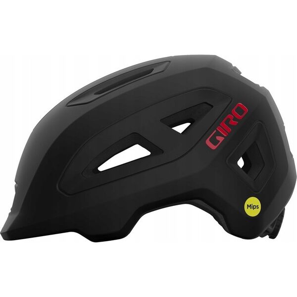 Giro Kask dziecięcy GIRO SCAMP II matte black red roz. XS (45-49 cm) (NEW 2024)