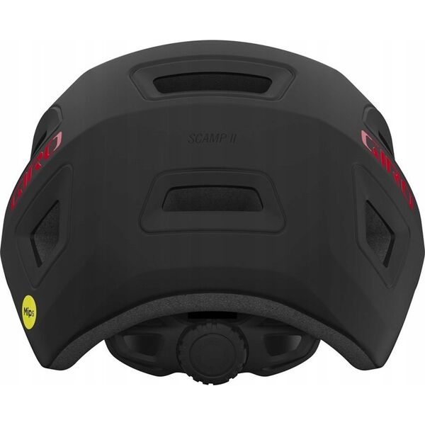 Giro Kask dziecięcy GIRO SCAMP II matte black red roz. S (49-53 cm) (NEW 2024)