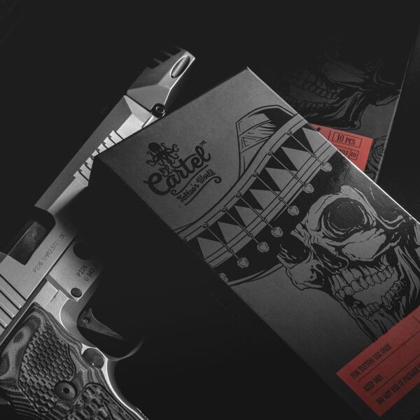 Activeshop Cartridge do tatuażu El Cartel V2 - 0.30 9RL Long Taper 10 szt.
