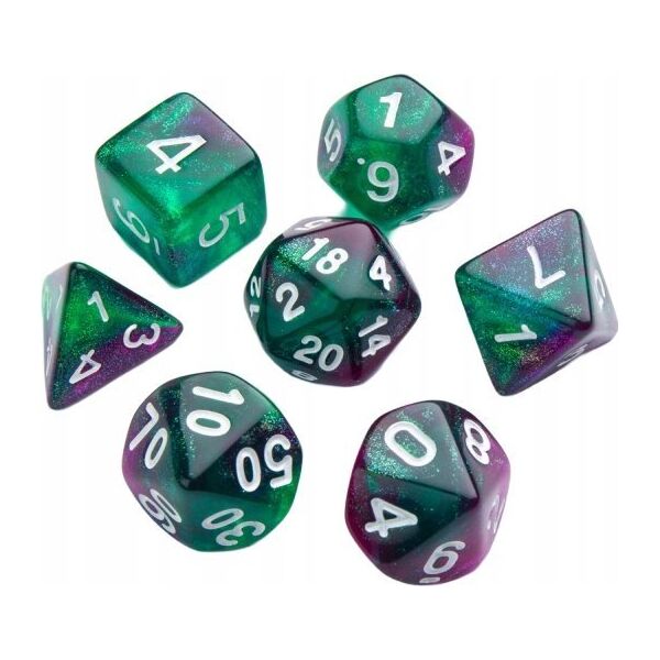 Gamegenic Gamegenic: Galaxy Series - RPG Dice Set - Aurora