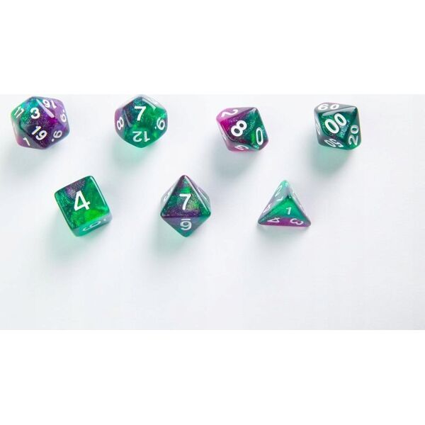 Gamegenic Gamegenic: Galaxy Series - RPG Dice Set - Aurora